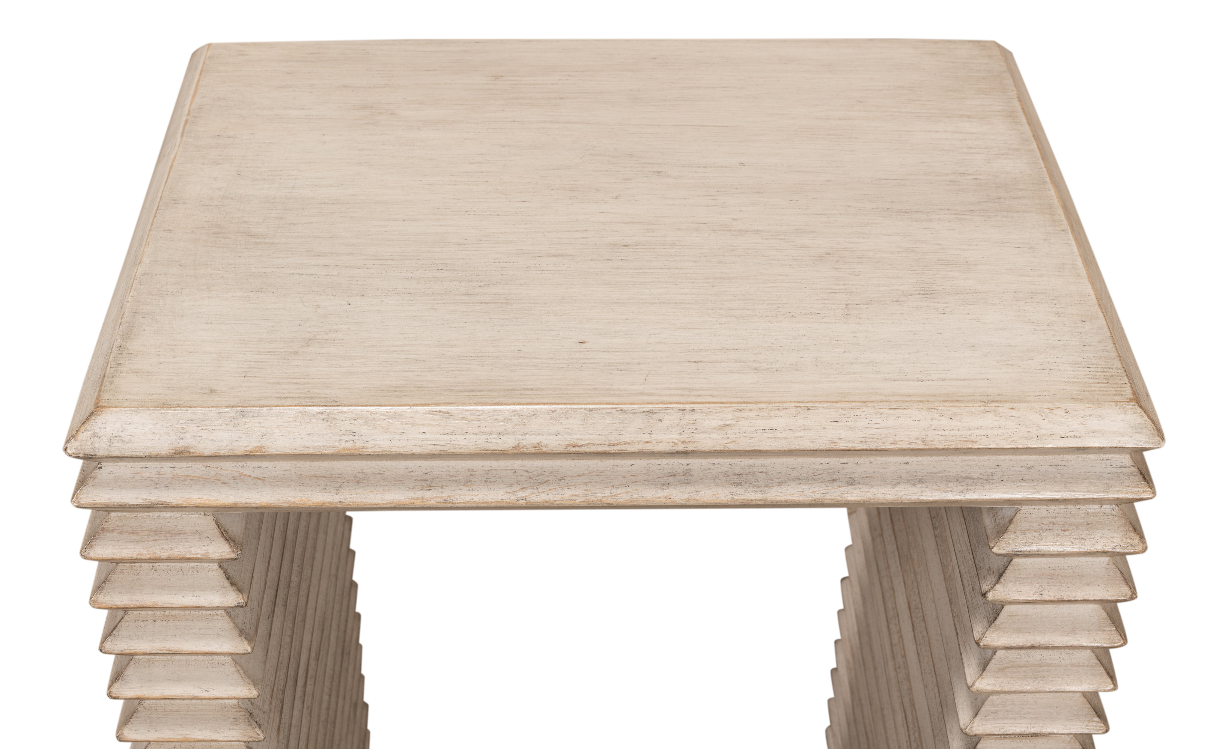 *Stacked Side Table, Stone Grey, Side & End Table by Sarreid, 20" length x 16" width x 24" height View 17