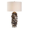 Cuoco Mottled Brown Table Lamp, by Uttermost, 18" width x 31.75" height x 18" depth thumbnail 1