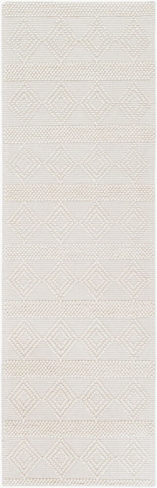 Hygge Handmade Rug, by Surya, 8' length x 2'6" width