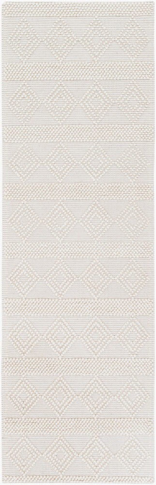 Hygge Handmade Rug, by Surya, 8' length x 2'6" width