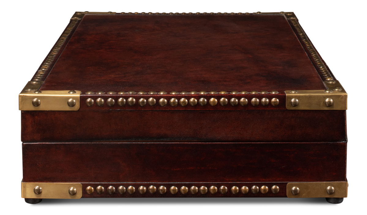 Winchester Box, by Sarreid, 1'4" length x 2'2" width x 5" height View 4