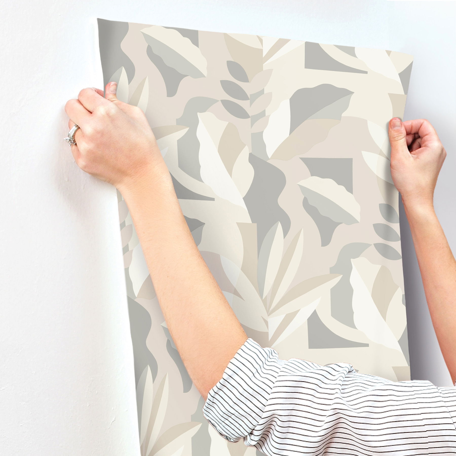 Papier Colle Neutral Wallpaper large image 