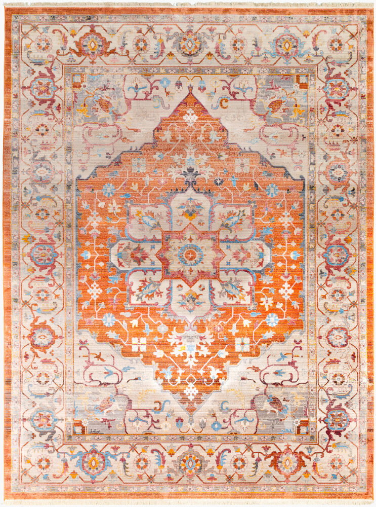Ephesians Machine Woven Rug, by Surya, 4'11.06" length x 2'7.5" width