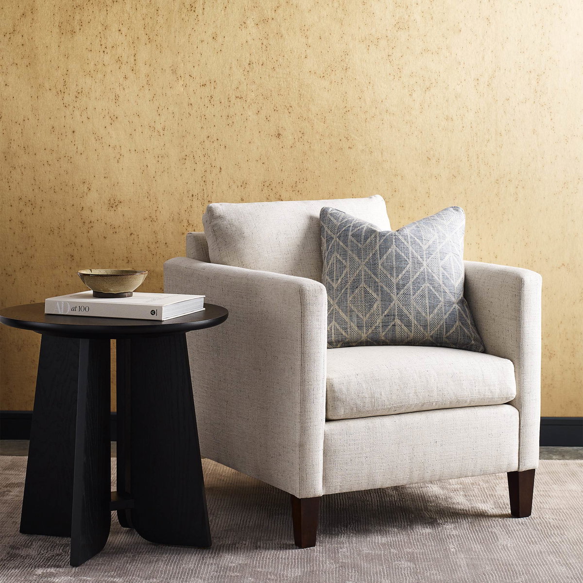 Dearborn Round End Table, Side & End Table by Stickley, 24" width x 24" height x 24" depth View 2