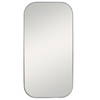 Taft Polished Nickel Mirror, by Uttermost, 21" width x 41" height x 0.75" depth thumbnail 1