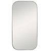 Taft Polished Nickel Mirror, by Uttermost, 21" width x 41" height x 0.75" depth thumbnail 1