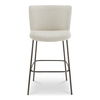 Early Bar Stool Beige, Counter & Bar Stool by Moe's Home, 21.7" width x 41" height x 23.4" depth thumbnail 1