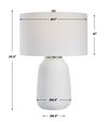 Heir Chalk White Table Lamp thumbnail 2