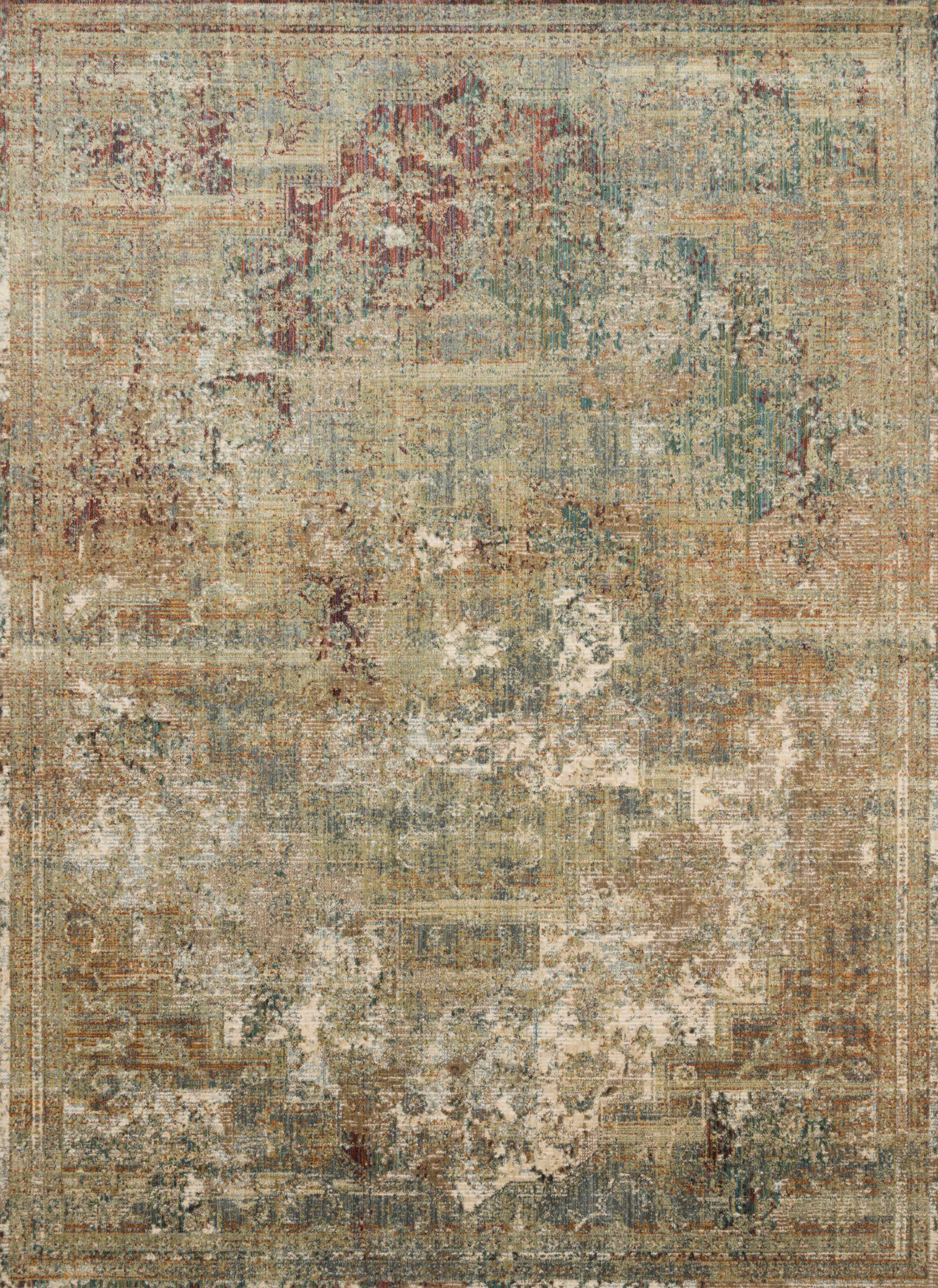 Magnolia Home by Joanna Gaines x Loloi Linnea Rug, 1'6" length x 1'6" width