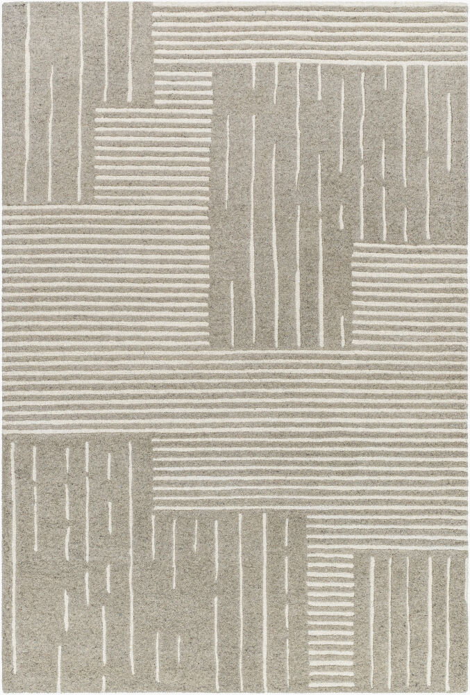 Brook Handmade Rug, by Surya, 1'6" length x 1'6" width