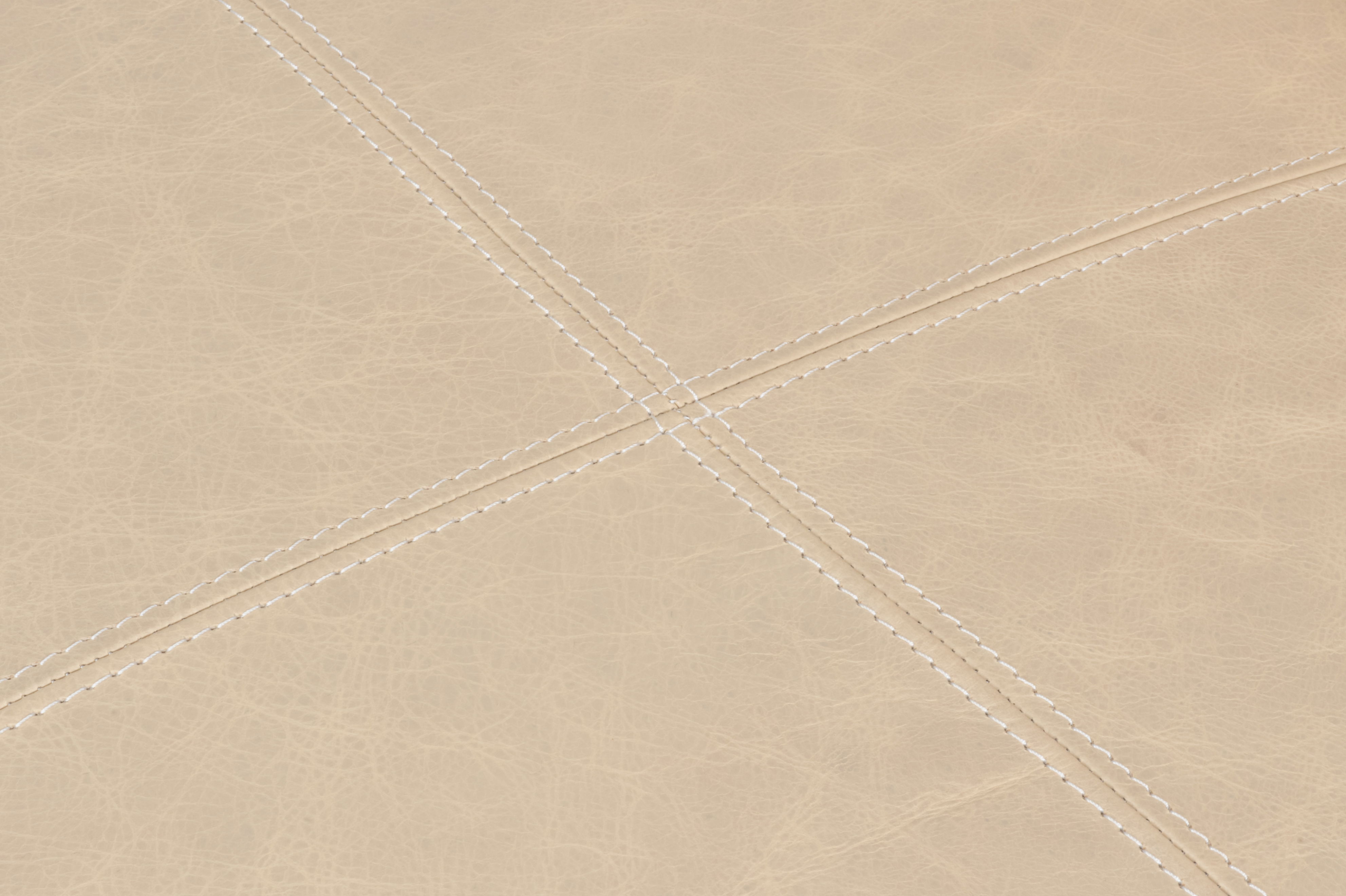 Wylam Leather Chair Cappucino White large image 