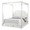 Madeline Bungalow Bed King Bungalow Wht, Headboards & Footboard by Sarreid, 89" length x 85" width x 94" height thumbnail 1