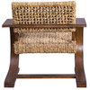 Rehema Natural Woven Accent Chair, by Uttermost, 30" width x 30" height x 30.7" depth thumbnail 9