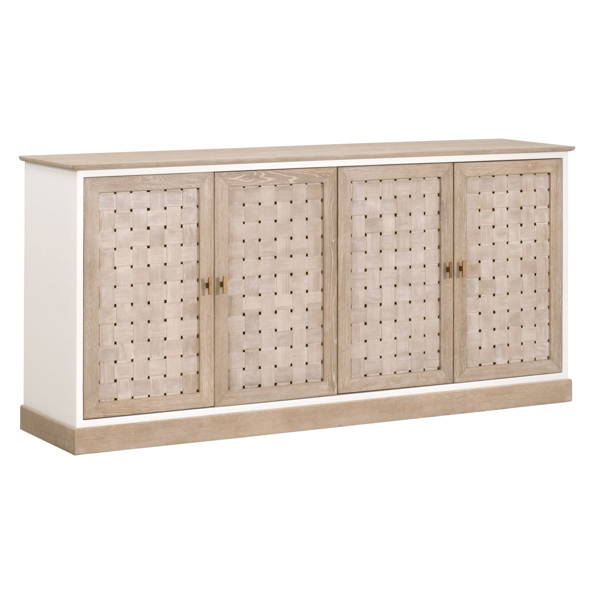 Weave Media Sideboard, Cabinets & Sideboard by Essentials for Living, 74" width x 35.5" height x 18.5" depth View 5