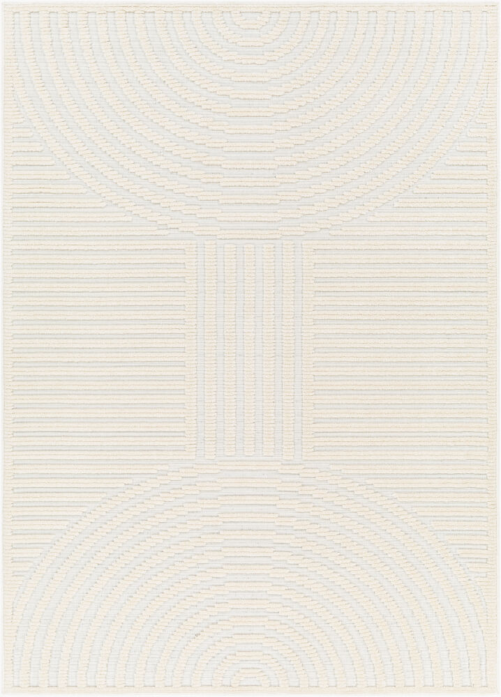 Lyna Machine Woven Rug, by Surya, 1'4.54" length x 1'4.54" width