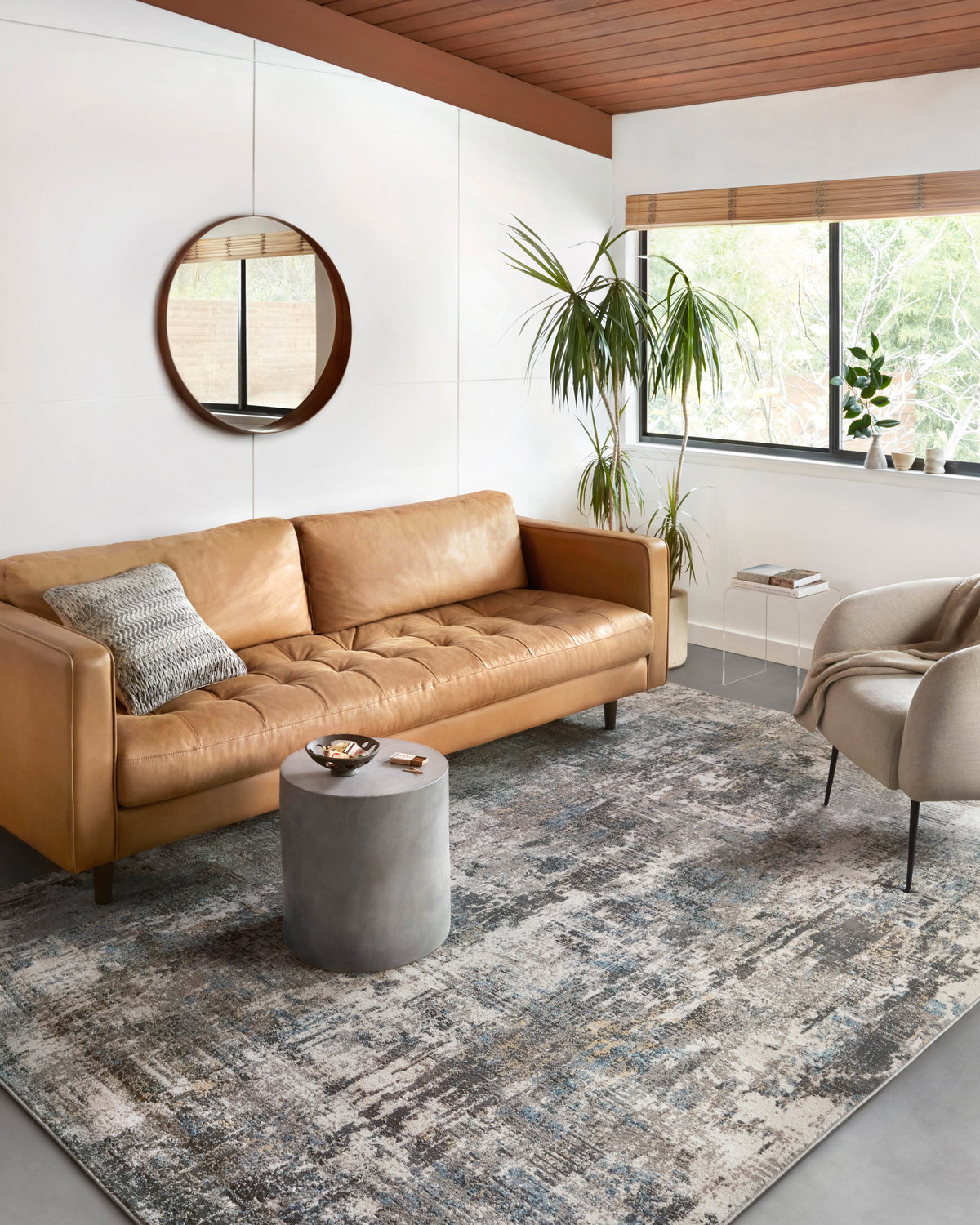 Loloi Maeve Rug, 1'6" length x 1'6" width View 2