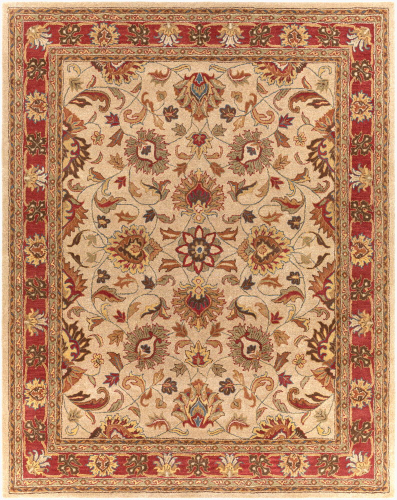 Caesar Handmade Rug, by Surya, 9'6" length x 7'6" width