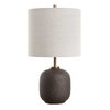 Blacktop Textured Buffet Lamp, Table Lamp by Uttermost, 12" width x 21.5" height x 12" depth thumbnail 5