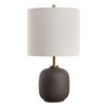 Blacktop Textured Buffet Lamp, by Uttermost, 12" width x 21.5" height x 12" depth thumbnail 5