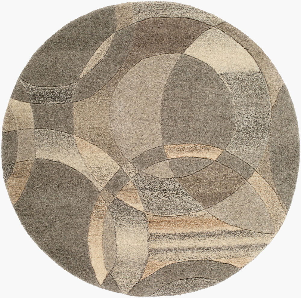 Forum Handmade Rug, by Surya, 4' length x 4' width