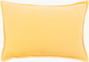 Cotton Velvet Lumbar Pillow, Decorative Pillow by Surya, 13" length x 19" width thumbnail