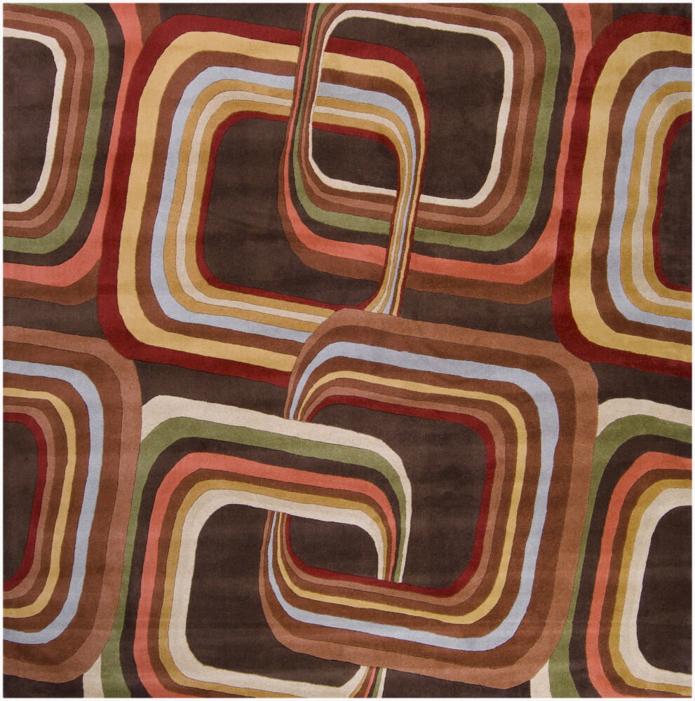 Forum Handmade Rug, by Surya, 1'6" length x 1'6" width