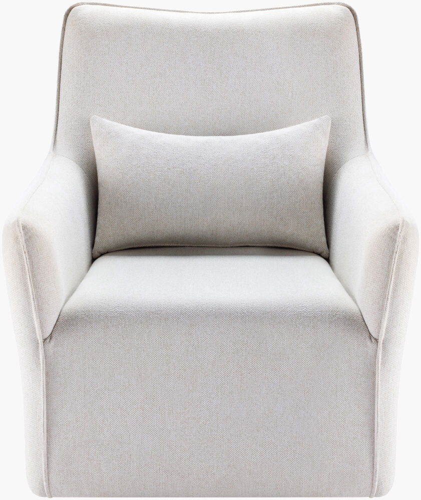 Hudson Swivel Chair, Accent Chair by Surya, 26" width x 34" height