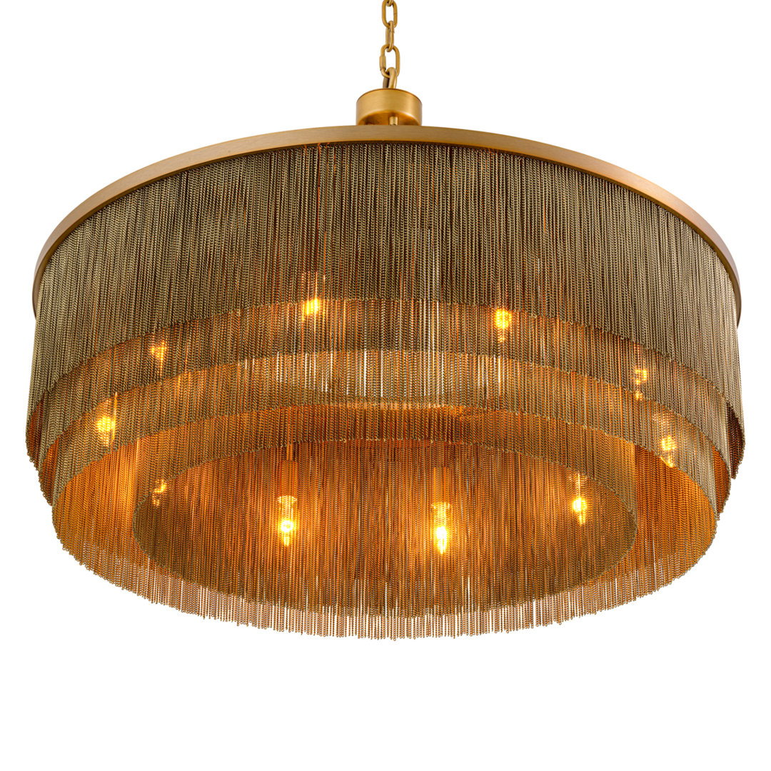 Tissot 10 - Light Chandelier, by Eichholtz USA, 35" width x 24" height x 35" depth View 8