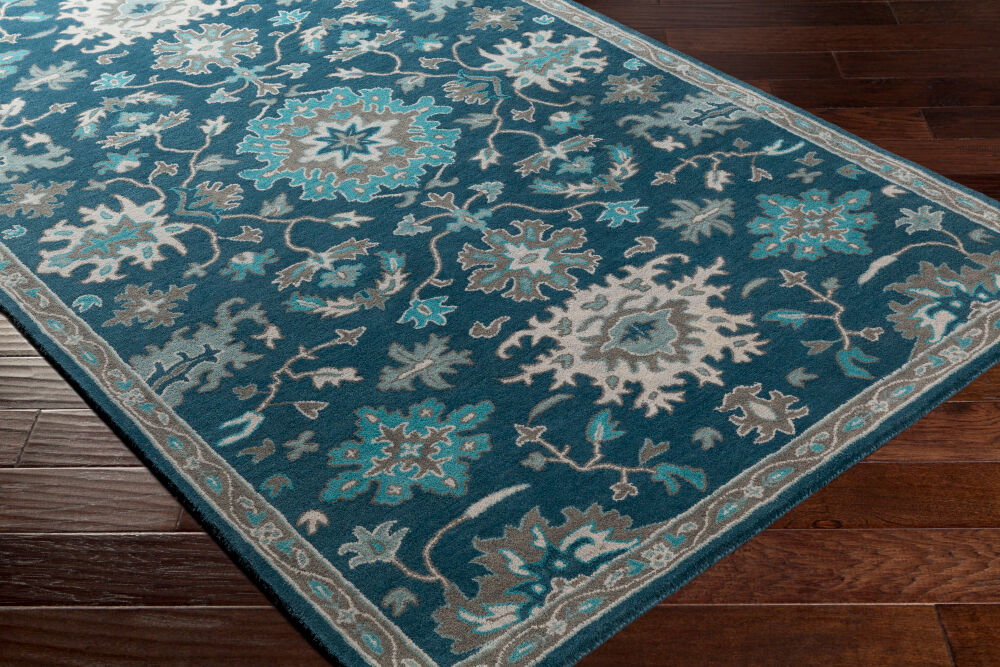 Caesar Handmade Rug, by Surya, 1'6" length x 1'6" width