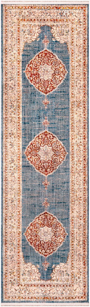 Ephesians Machine Woven Rug, by Surya, 9'0.27" length x 2'7.5" width