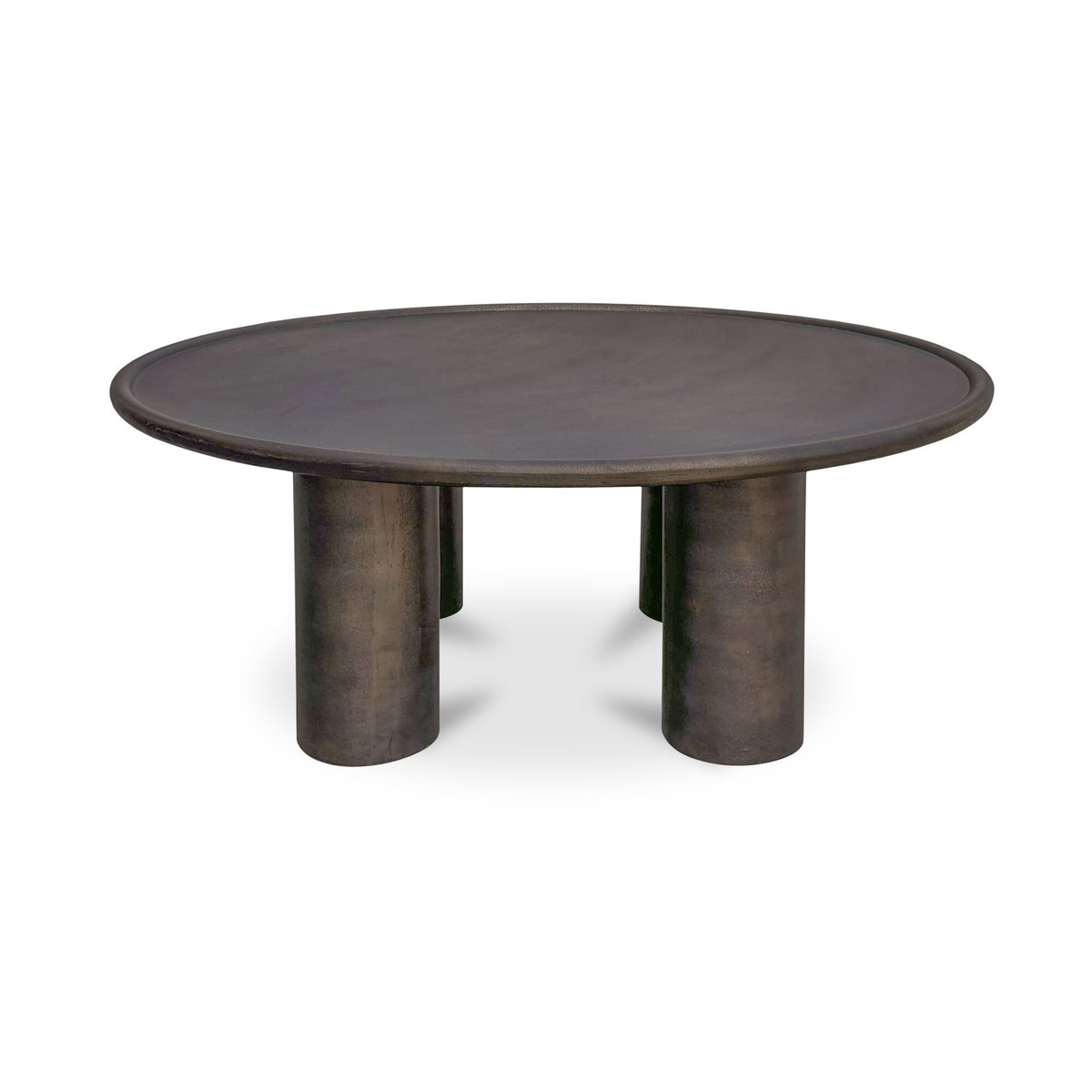 Deacon Outdoor Coffee Table Deep Bronze, by Moe's Home, 40" width x 16" height x 40" depth View 3
