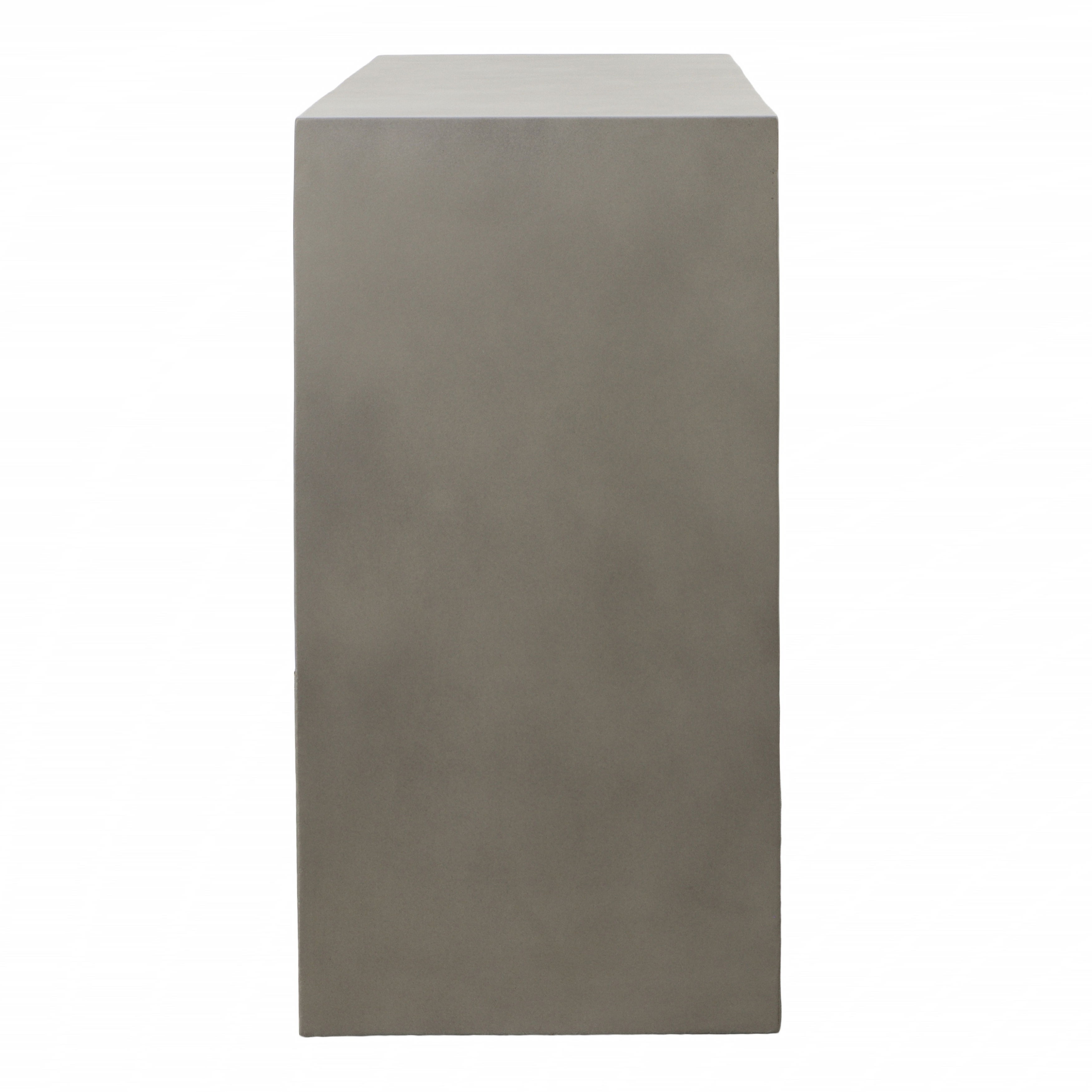 Pamina Outdoor Console Table, by Dovetail, 55" width x 30.37" height x 15.5" depth View 3