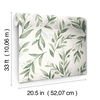 Olive Branch Olive Grove Wallpaper, by York Wall, 33' length x 1'8.5" width x 0.02" depth thumbnail 6