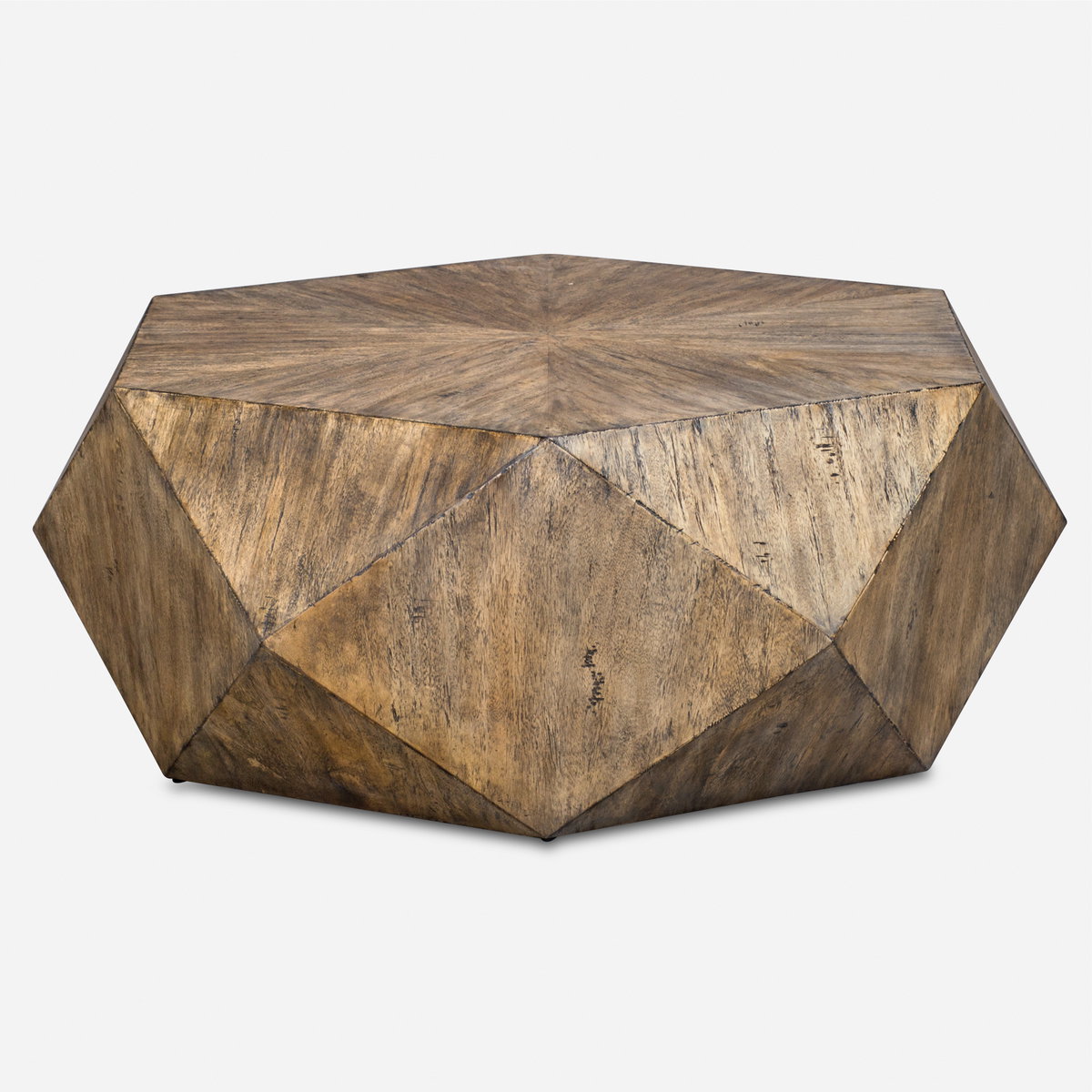 Volker Honey Coffee Table, by Uttermost, 48" width x 18" height x 43.8" depth View 1