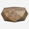 Volker Honey Coffee Table, by Uttermost, 48" width x 18" height x 43.8" depth thumbnail 1