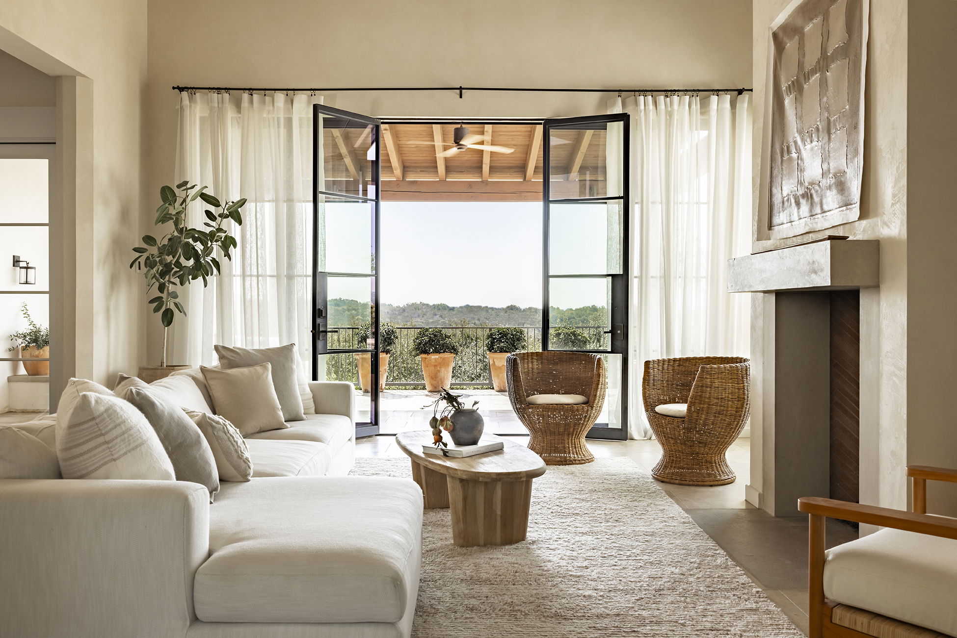Siena Woven Lounge Chair large image 
