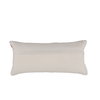 Penelope Pillow Terracotta / Ivory, Decorative Pillow by Dovetail, 14" width x 30" height x 1" depth thumbnail 2
