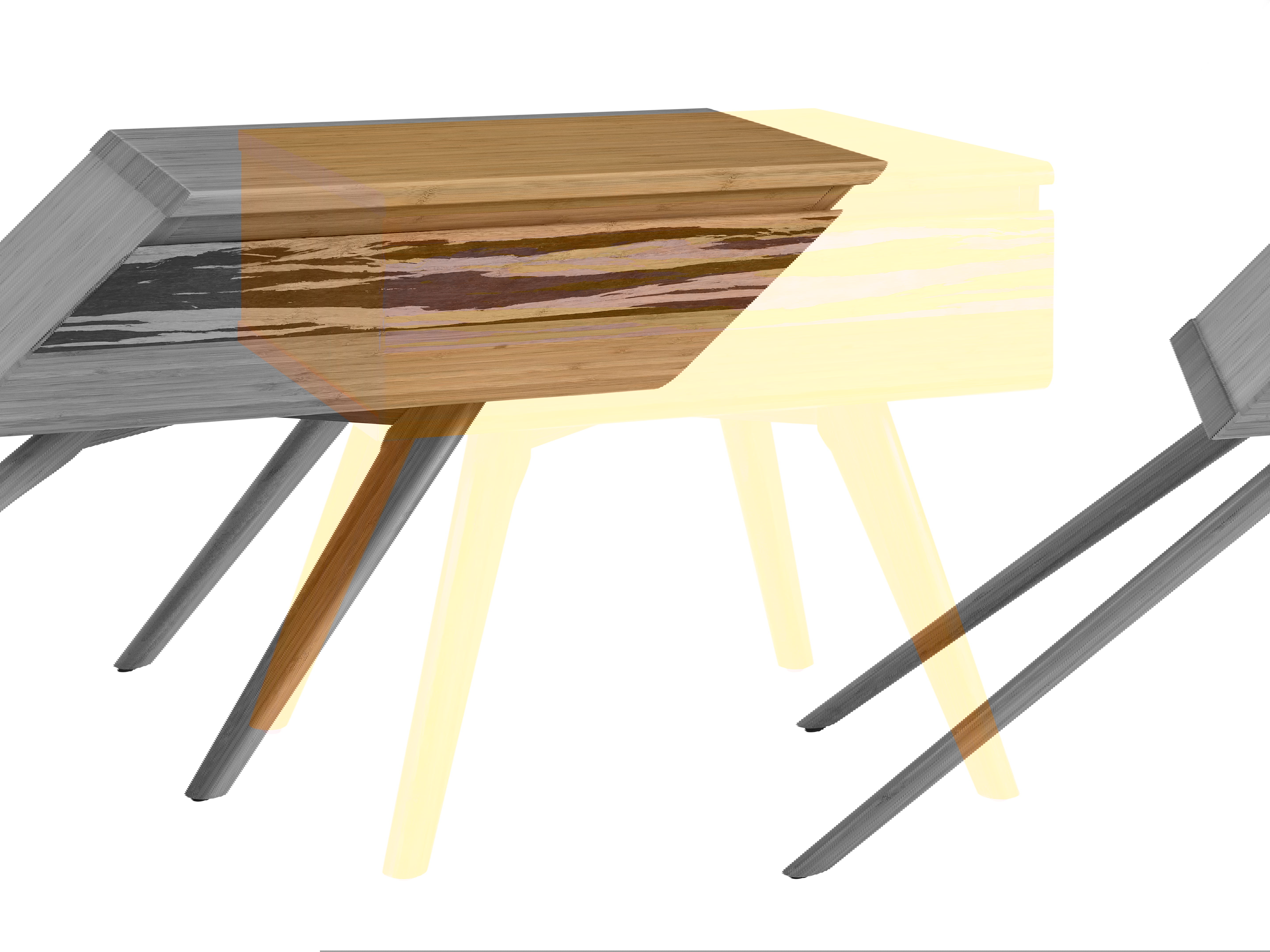 Azara Nightstand, Caramelized large image 