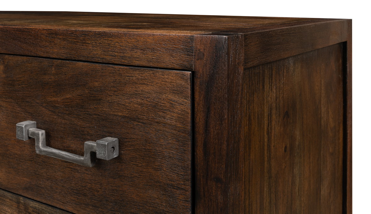 Bauhaus Chest Of Drawers, by Sarreid, 1'7" length x 3'4" width x 2'11" height View 6