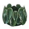 Petal Pinch Indoor-Outdoor Bowl, Decorative by Uttermost, 15" width x 11.5" height x 15" depth thumbnail 5