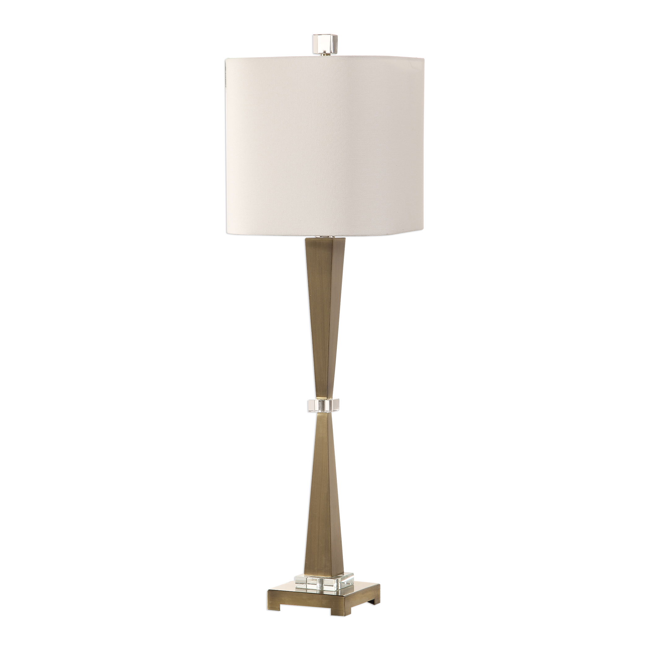 Niccolai Antiqued Nickel Lamp large image 