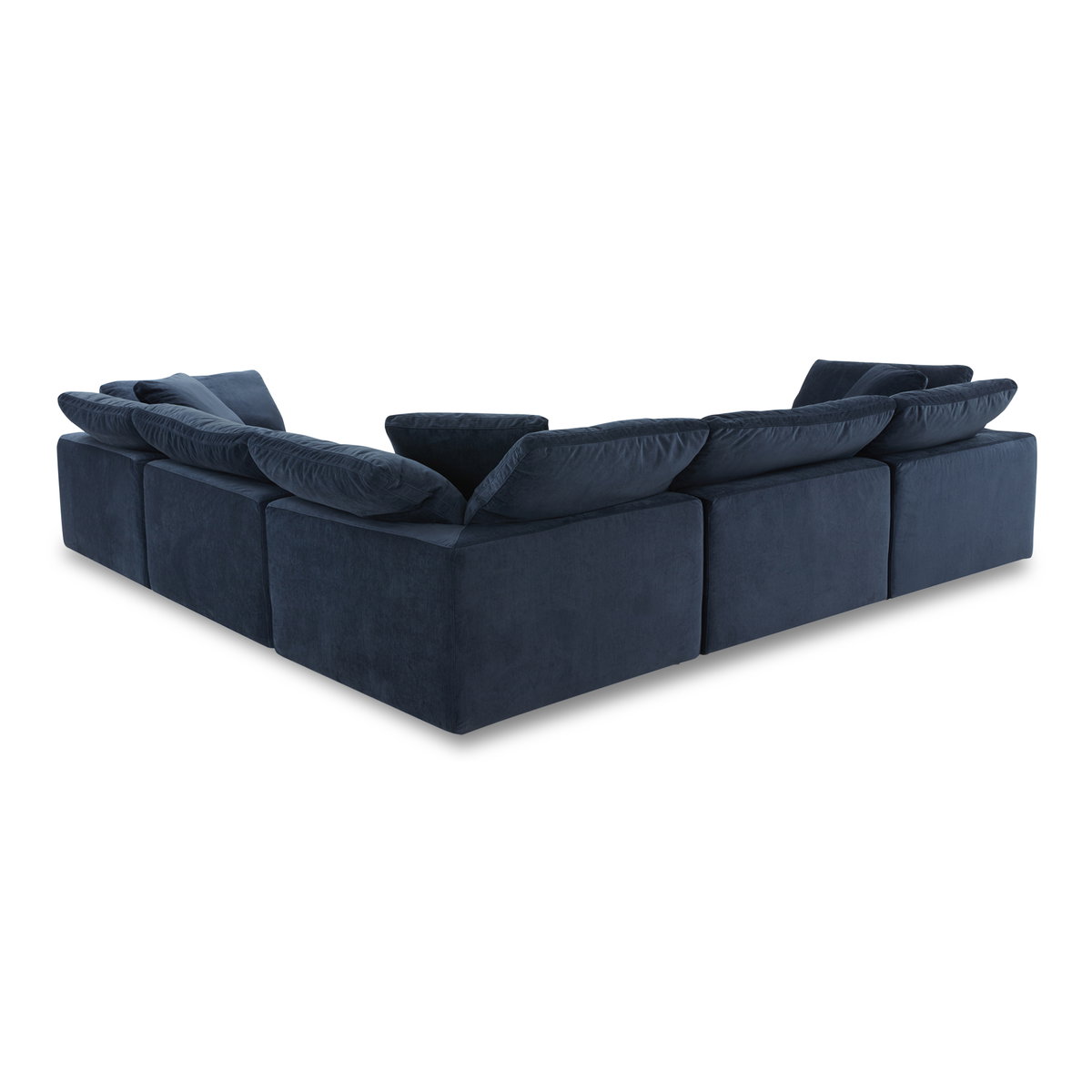 Clay Classic L Modular Sectional, Sectional Sofa by Moe's Home, 133.5" width x 32" height x 133.5" depth View 6
