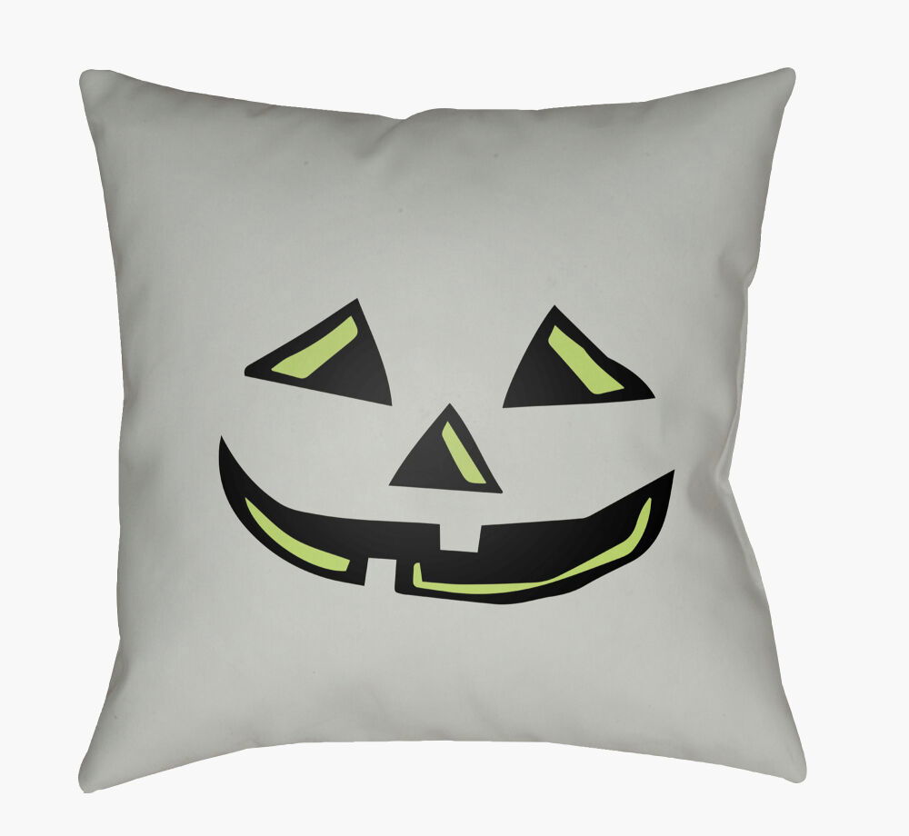 Boo Accent Pillow, Decorative Pillow by Surya, 18" length x 18" width