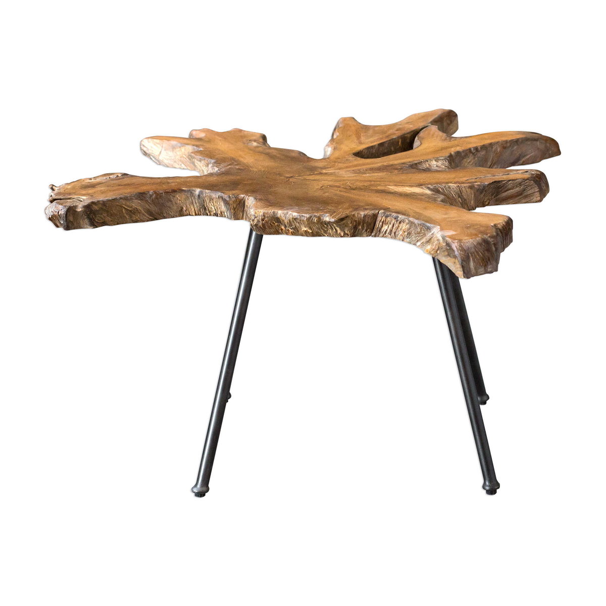 Kravitz Accent Table, Furniture by Uttermost, 38" width x 17.25" height x 28" depth View 4