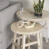 Reinir Beige Marble Chain Link Decorative Object, by Mercana, 13.25" length x 4.25" width x 1.06" height thumbnail 3