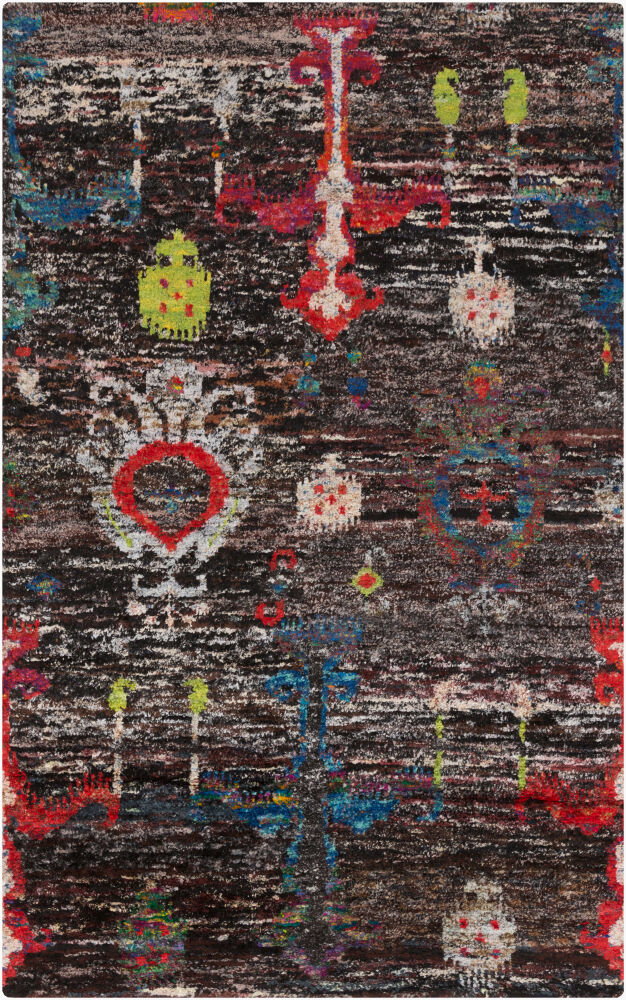 Chocho Handmade Rug, by Surya, 8' length x 5' width