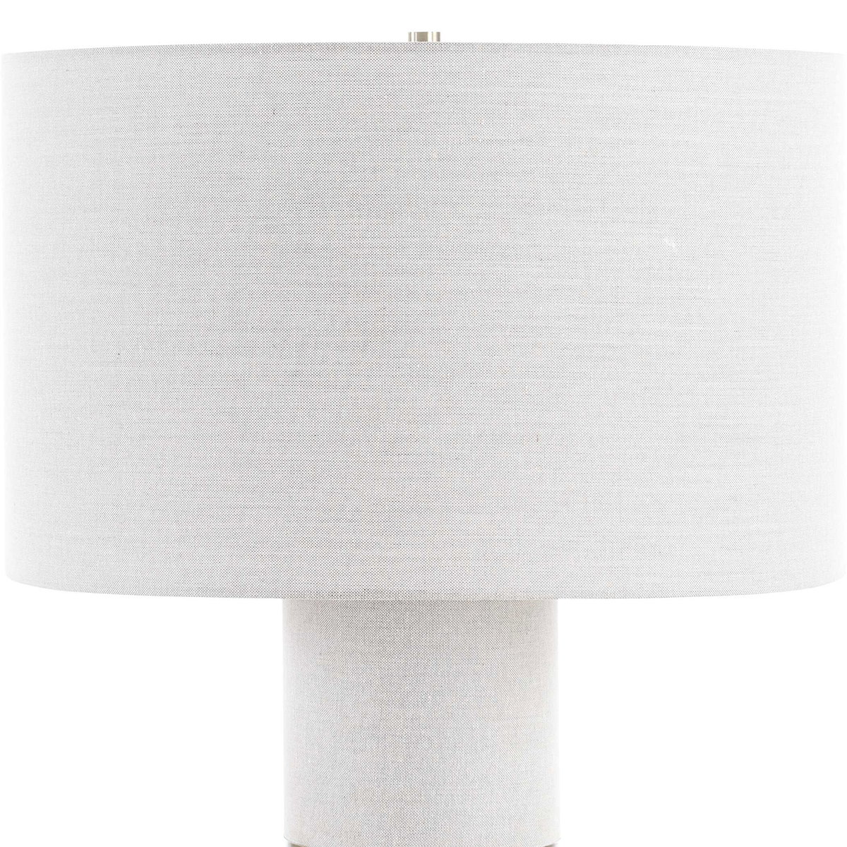 Maliyah Linen Table Lamp, by Uttermost, 18" width x 29" height x 18" depth View 4