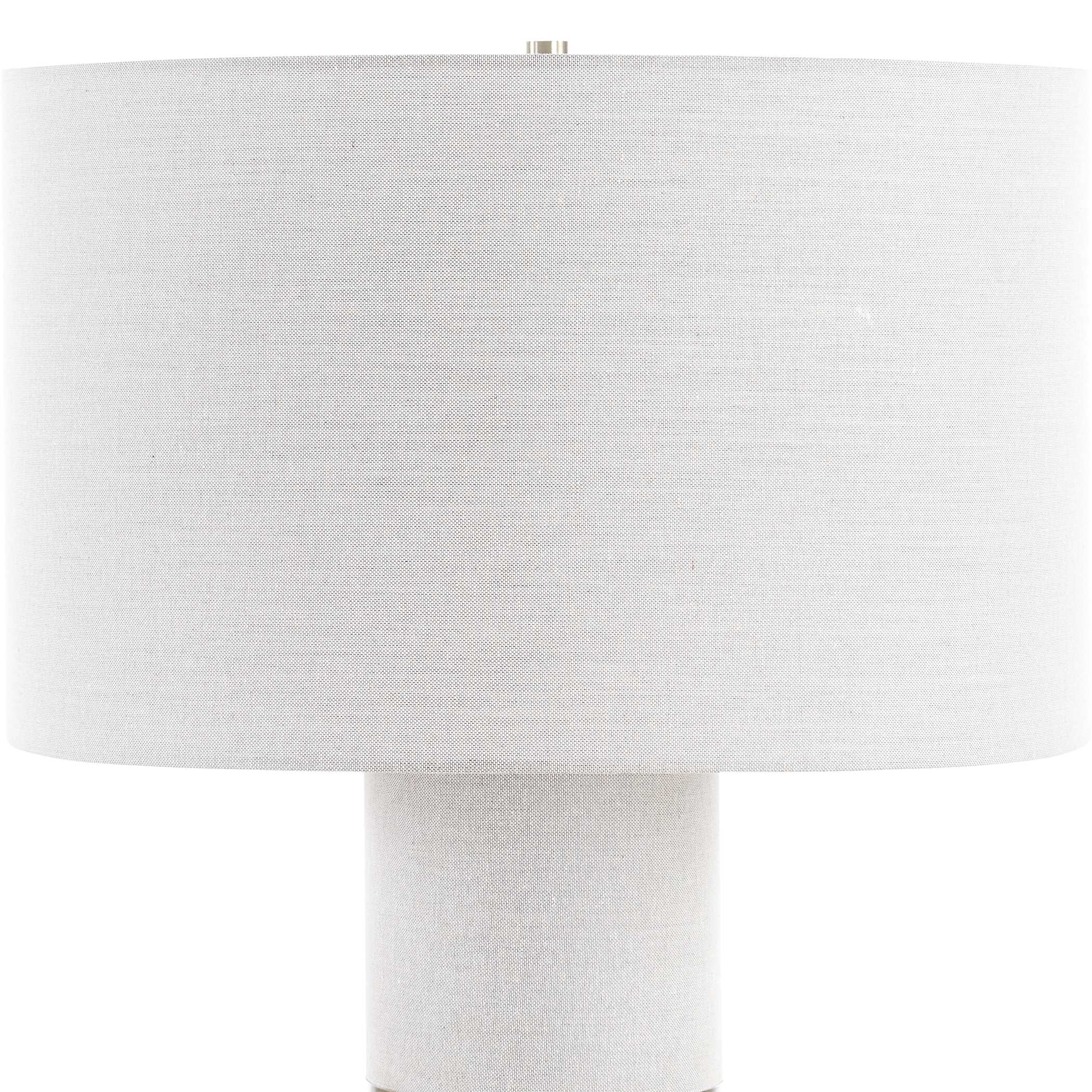 Maliyah Linen Table Lamp large image 