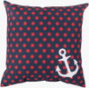 Rain Accent Pillow, Decorative Pillow by Surya, 18" length x 18" width thumbnail