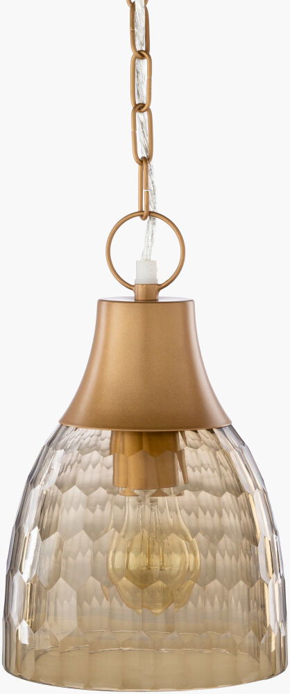 Glasshouse Pendant, by Surya, 8" length x 8" width x 11" height